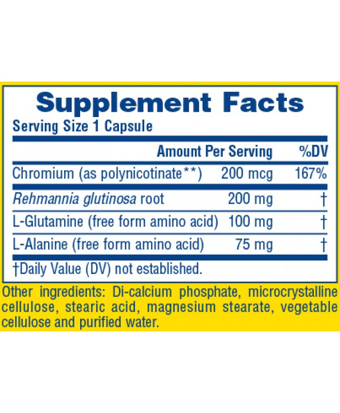 Nature's Plus Control Sugar 60vcaps